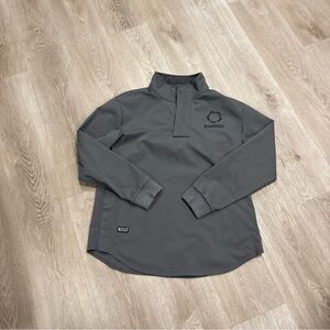 BYLT Elite Fairway Pullover Jacket Green Mens L  Drop Cut Golf Magnetic Seam